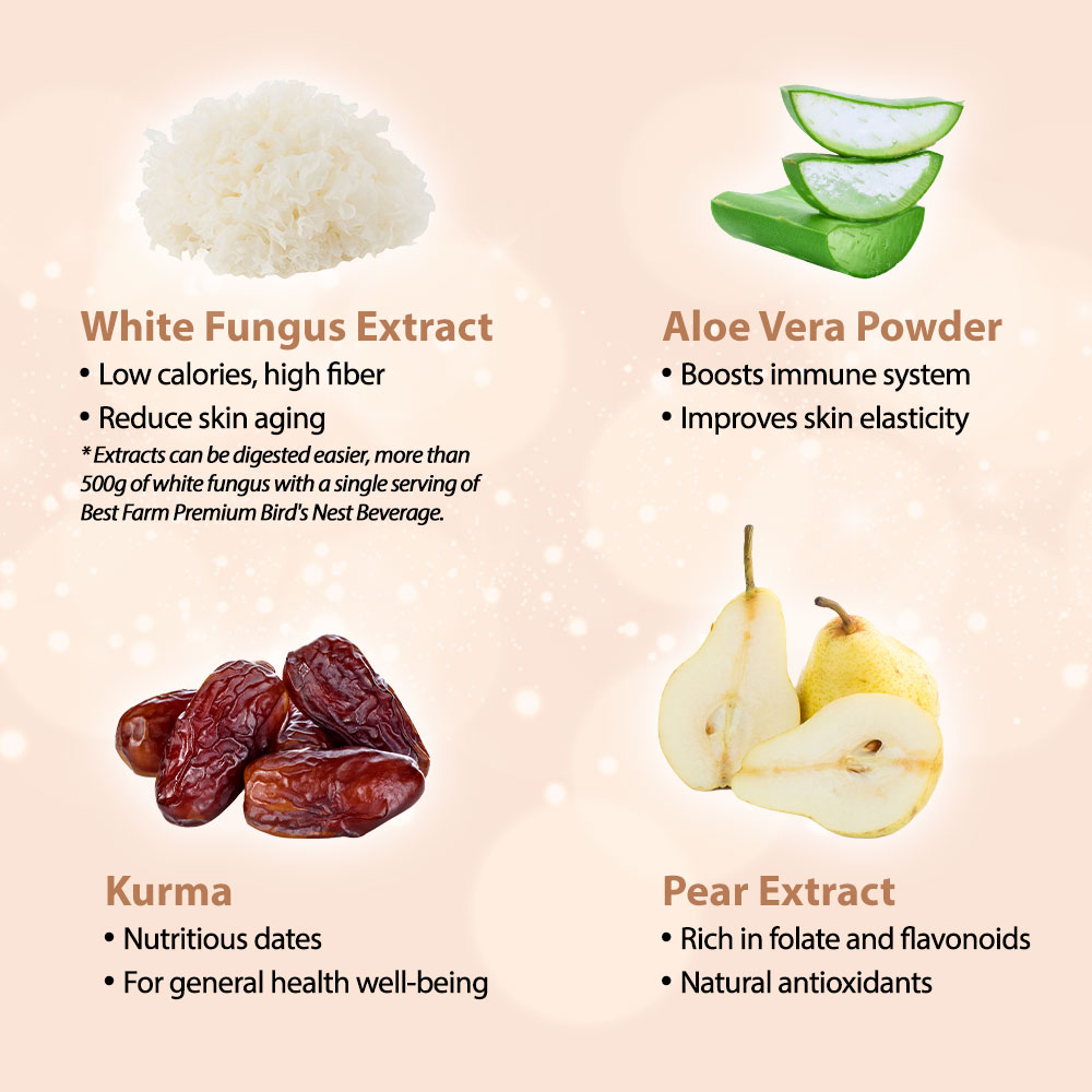 Premium Bird s Nest Beauty Beverage 500g BEAUTYSTALL