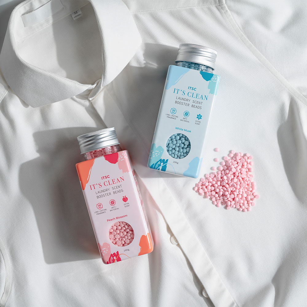 IT'S CLEAN Laundry Scent Booster Beads 200g Peach BEAUTYSTALL
