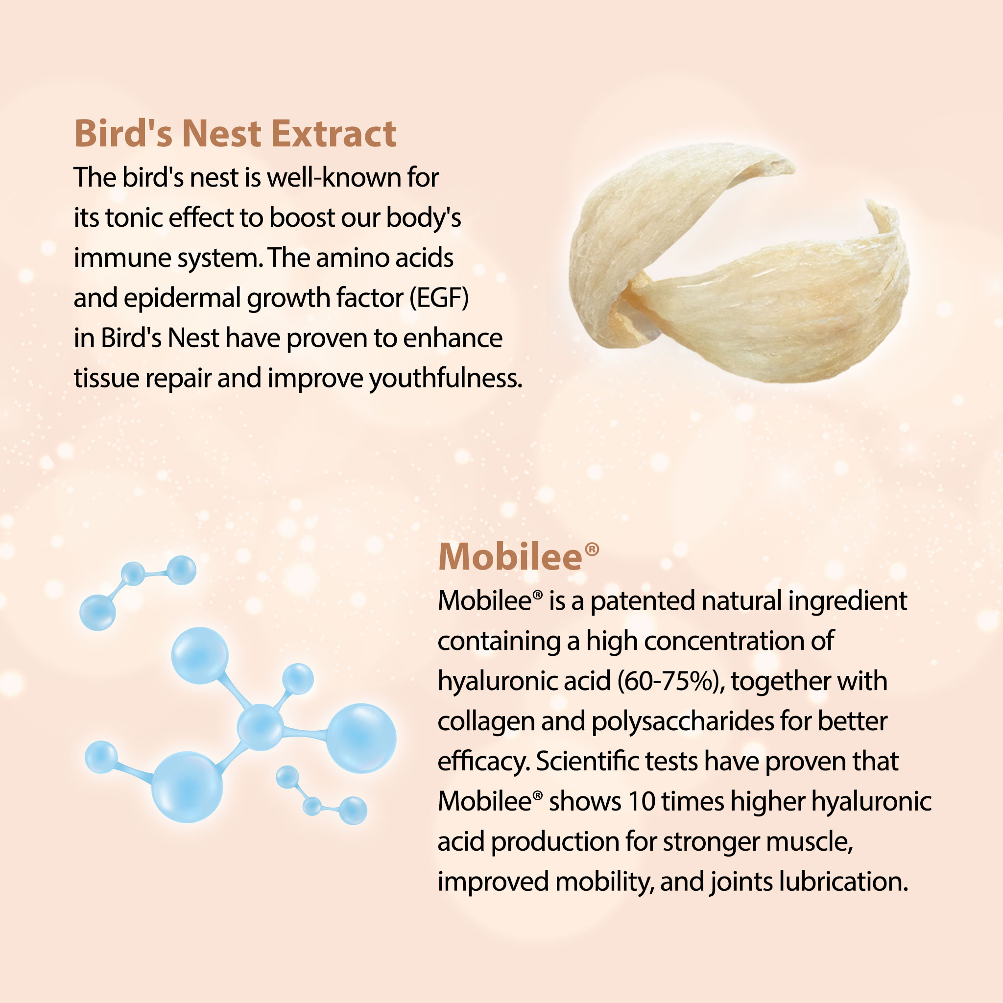 Nước yến collagen