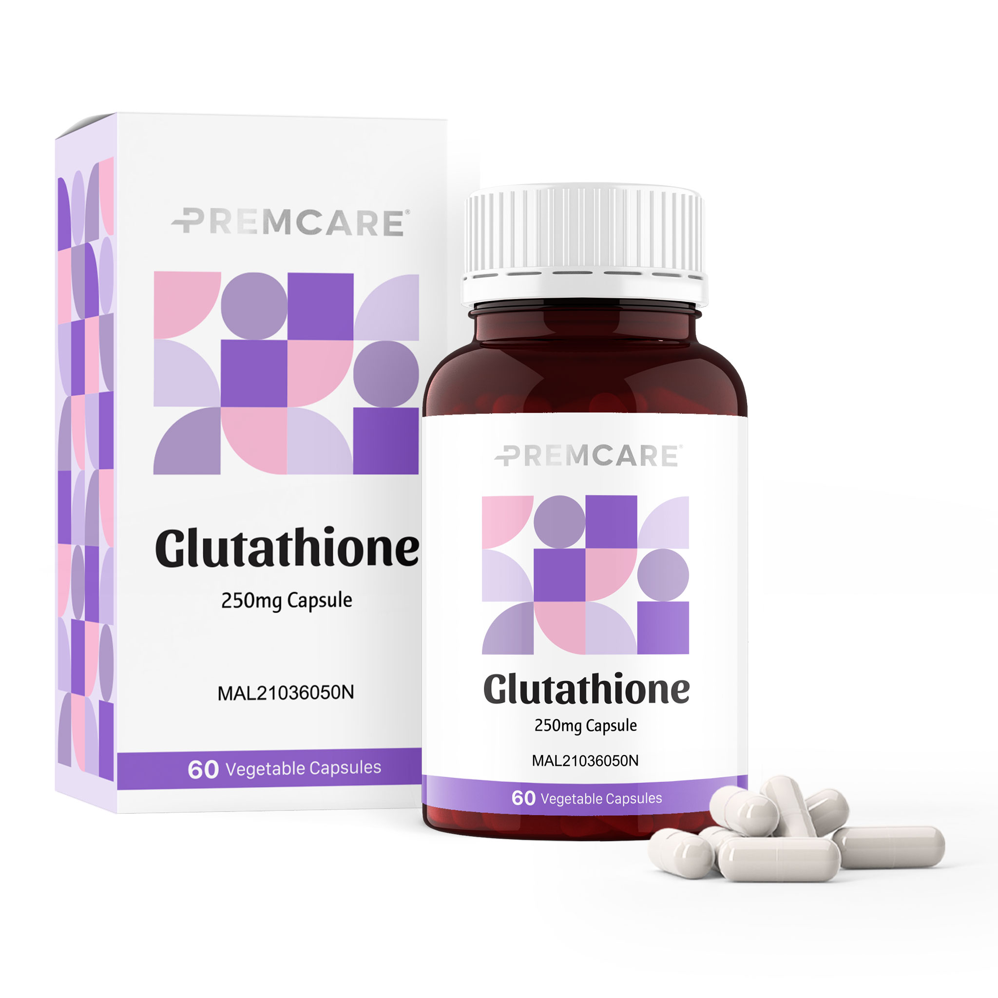Glutathione 250mg Capsule 60s [KKM Approved MAL21036050N] - BEAUTYSTALL